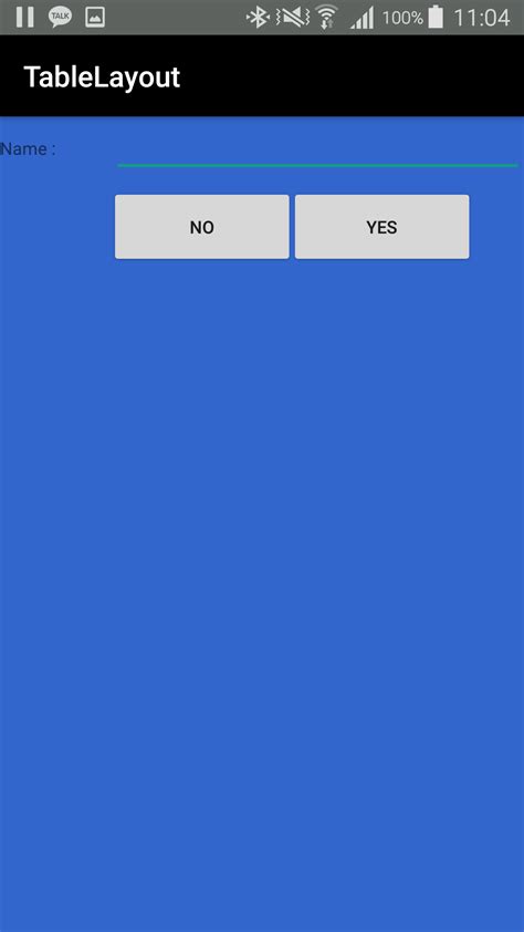 Image result for Table Layout Design in Android Studio