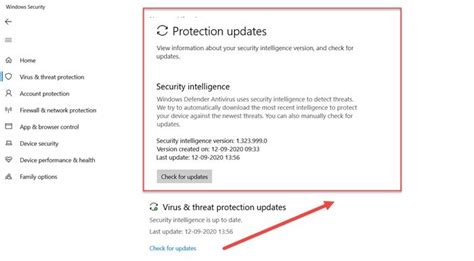 Toradh íomhá ar Windows Defender Not On