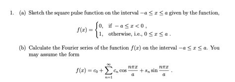 Image result for Calculus Sketch Graph of a Pulse Function