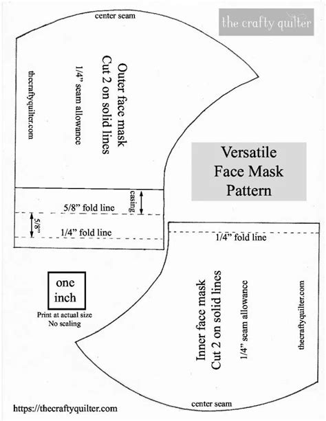 Molded Face Mask Pattern に対する画像結果