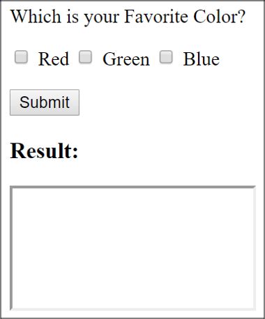 Image result for Creating a Checkbox in HTML Using Radio Tag