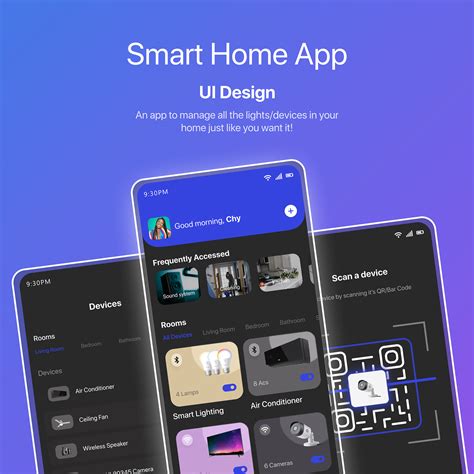 Image result for Design Smart Home Menu UI