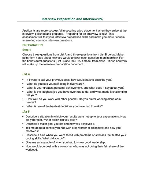 Image result for Interview Assignment Sample