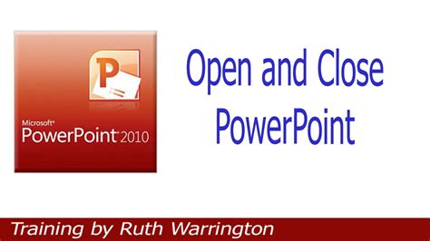 How to Open PowerPoint に対する画像結果