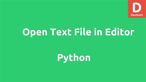 Image result for How to Open a Text File Python