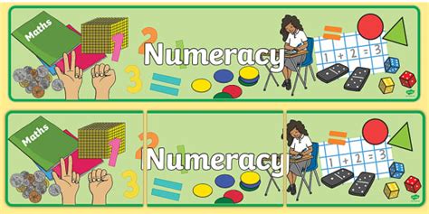 Image result for Numeracy Title Design