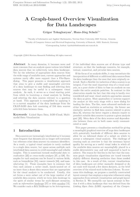 Image result for Visualization Graph Thesis Overview