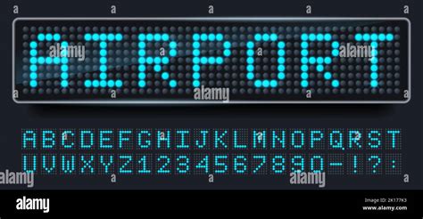 Toradh íomhá ar LED Numbers Font