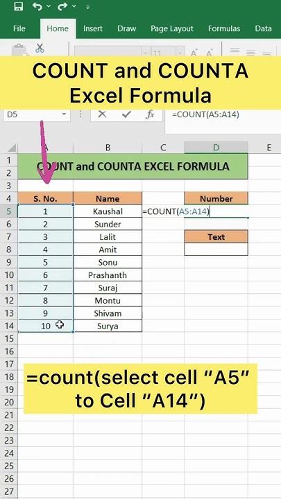 Image result for Calculate Formula Excel Counta