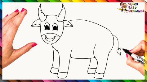 تصویر کا نتیجہ برائے Simple Bull Drawing