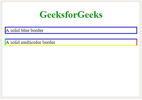 Image result for HTML Program Class 7 Boarder Color