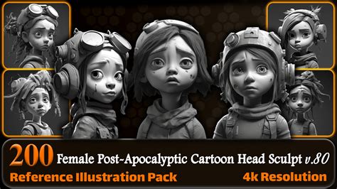 Toradh íomhá ar Post-Apocalyptic Cartoon