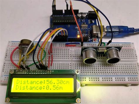 Image result for Ultrasonic Sensor Arduino Code with Red Yellow-Green