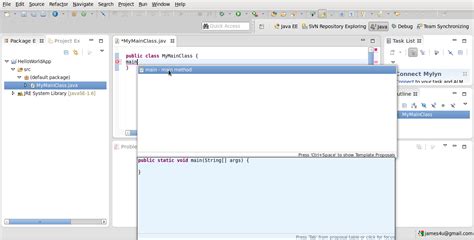 Toradh íomhá ar Standalone Application Java UI
