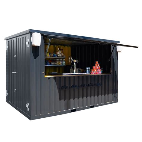 Image result for Shipping Container Bar Front View