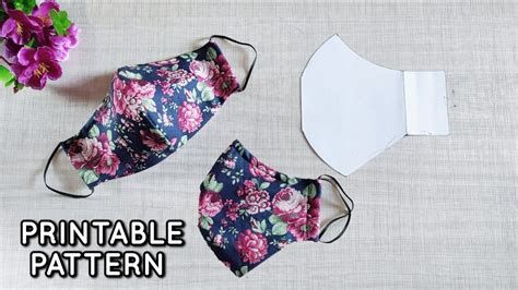 Image result for FreeNew Breathable Face Mask Pattern