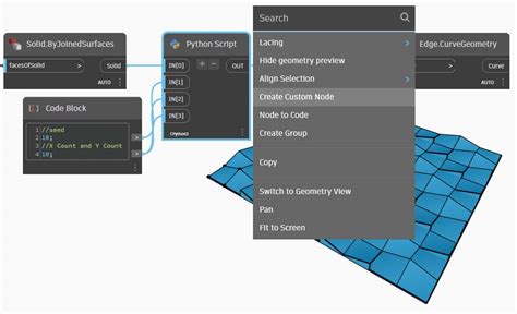 Nodes Python に対する画像結果