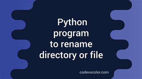 Image result for Python to Rename Files in Folder