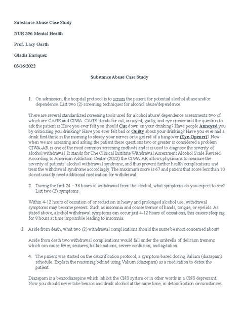 Substance Abuse Sample Case Notes に対する画像結果