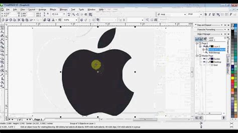 CorelDRAW Bitmaps Mode に対する画像結果