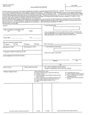 Image result for Disposition Report Sample