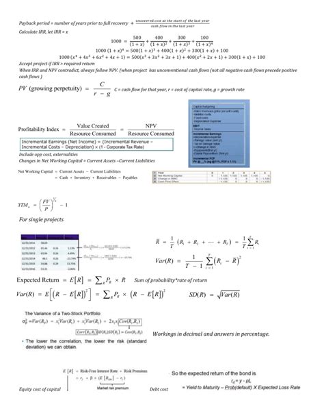 Toradh íomhá ar PPL Basic Formulas for Calculations