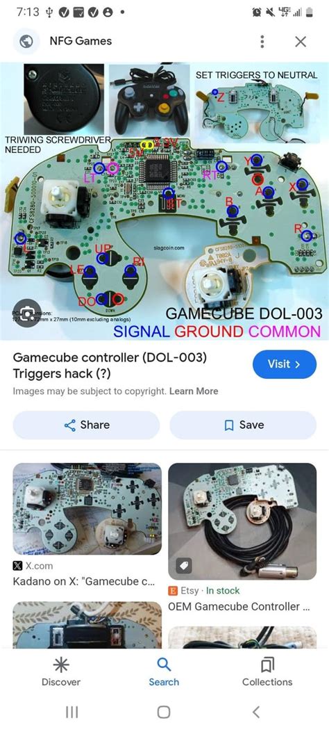 GameCube Controller Trigger Parts STL File എന്നതിനുള്ള ഇമേജ് ഫലം