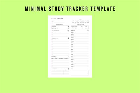 Image result for Study Log Template