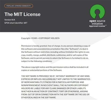 Image result for MIT License
