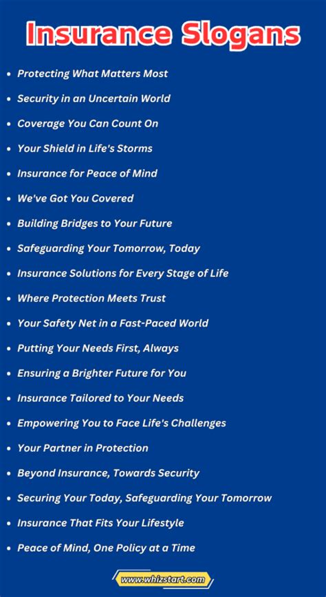 Toradh íomhá ar Good Insurance Slogans