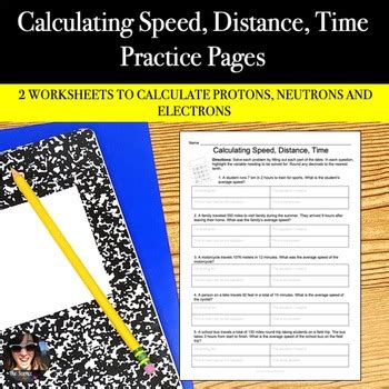 Image result for Speed Distance and Time Worksheet Physical Science