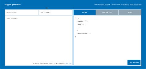 Image result for Code Snippet VSC