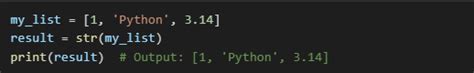 Image result for List in Python Against a String