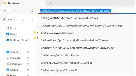 Toradh íomhá ar Turn Off File History