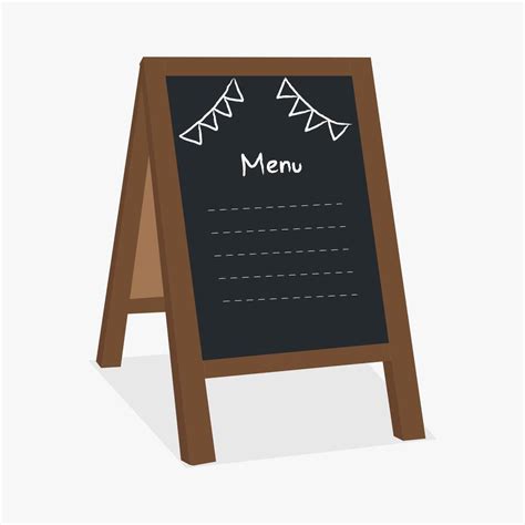 Image result for Cartoon. Sign Menu