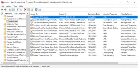 Afbeeldingsresultaten voor Computer Root CA Example