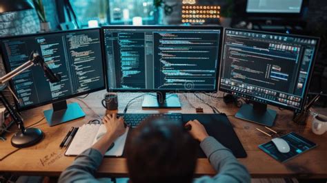 Image result for Multi-Monitor Setup Developer