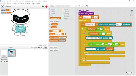 Image result for Ultrasonic Sensor Mblock Code