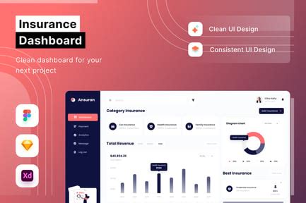 Image result for Dashboard Screen Insurance