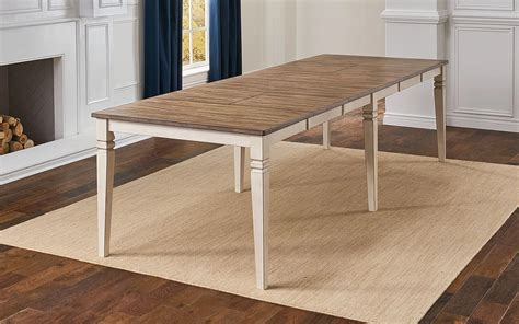 Image result for Rectangular Dining Table with Leaf