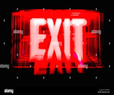 Exit Sign Red Text に対する画像結果