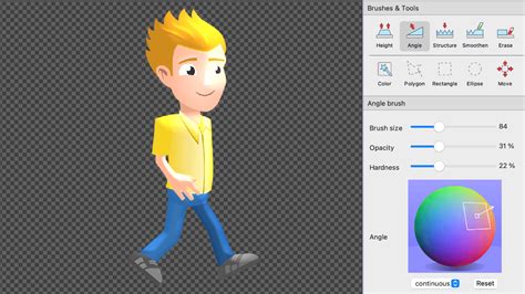 Paint.NET Normal Map に対する画像結果