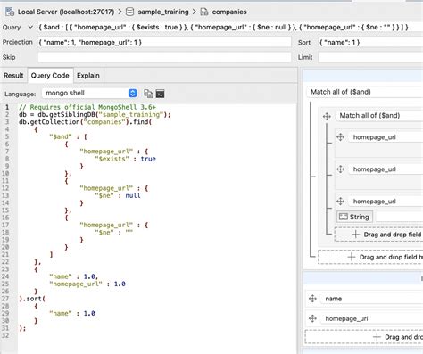 Toradh íomhá ar MongoDB Select Query