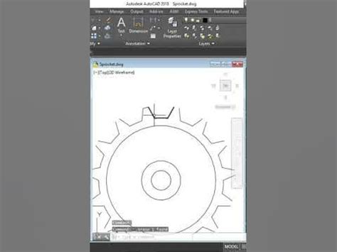 Image result for Spocket in AutoCAD