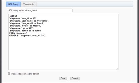 Custom SQL Query in Diamond に対する画像結果