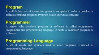 Image result for Defining a Program and What Works