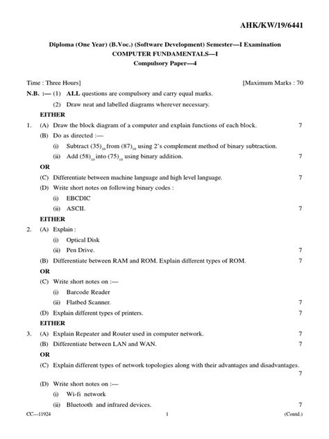 Software Development Question Paper Diploma に対する画像結果