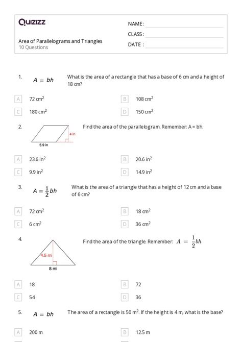Image result for 5th Grade Math Triangle Worksheet
