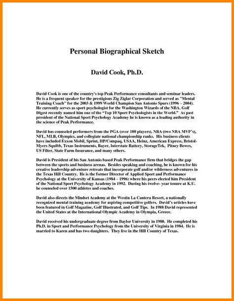 Image result for Biography Essay Examples