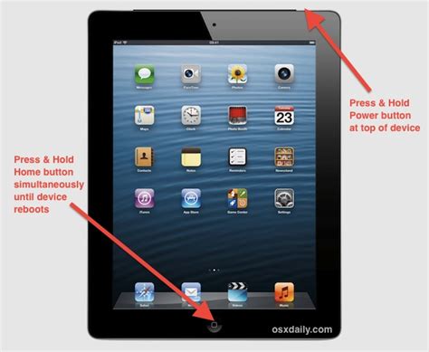 Image result for How to Reboot an iPad